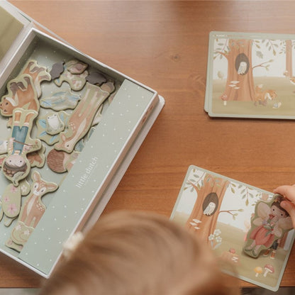 Puzzle magnético Forest Friends - Little Dutch