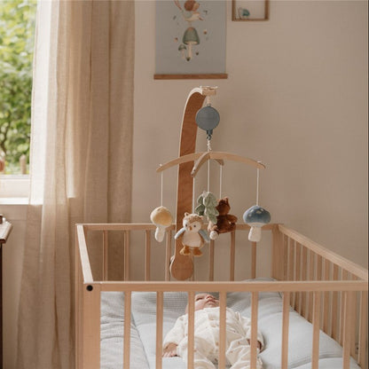 Móvil musical Madera Forest Friends - Little Dutch