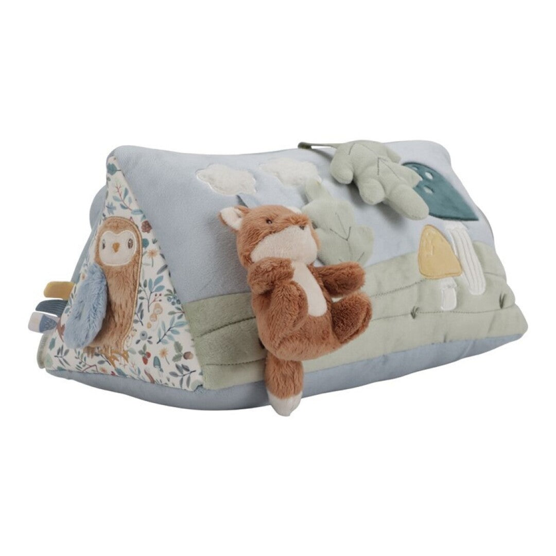 Cojín de actividades triangular Forest Friends - Little Dutch