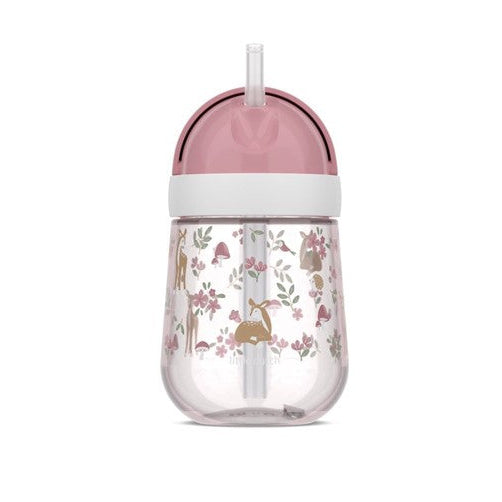 Vaso con pajita Mio 300ml Fairy Garden - Mepal