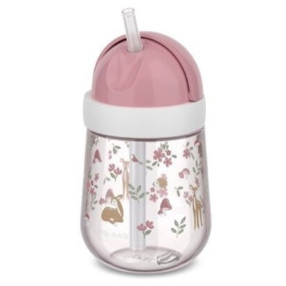 Vaso con pajita Mio 300ml Fairy Garden - Mepal