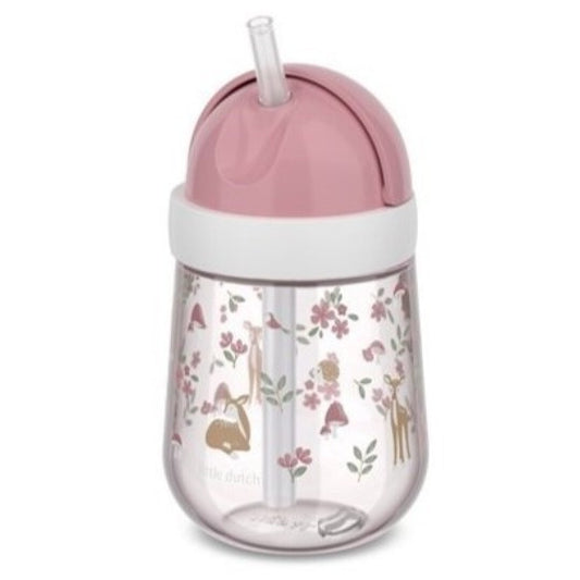 Vaso con pajita Mio 300ml Fairy Garden - Mepal
