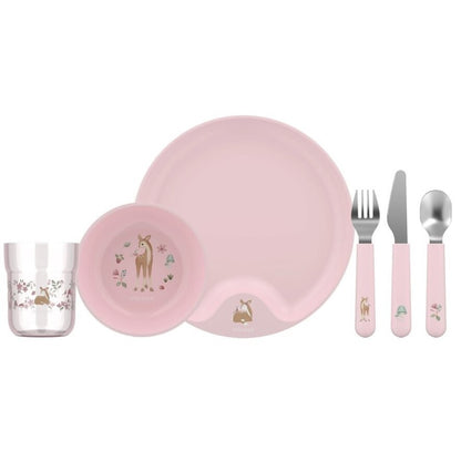 Vajilla mio 6 piezas Fairy Garden mepal - Little Dutch