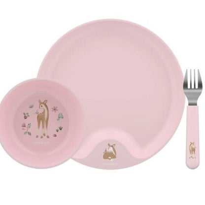 Vajilla mio 6 piezas Fairy Garden mepal - Little Dutch