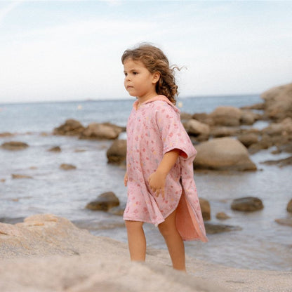 Poncho playa Ocean Treasures Multicolor - Little Dutch