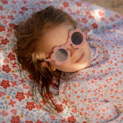 Toalla de playa Sunny Flowers Multicolor - Little Dutch