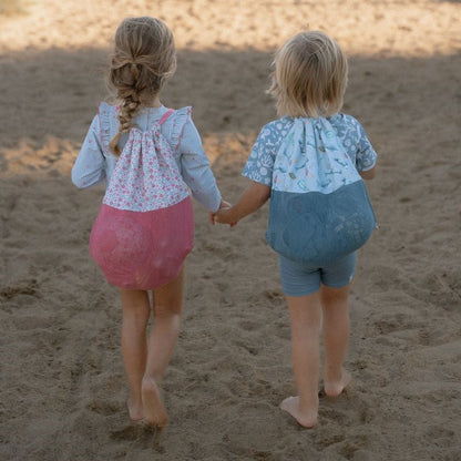 Bolsa juguetes playa Sunny Flowers - Little Dutch