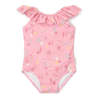 Bañador Ocean Treasures rosa - Little Dutch