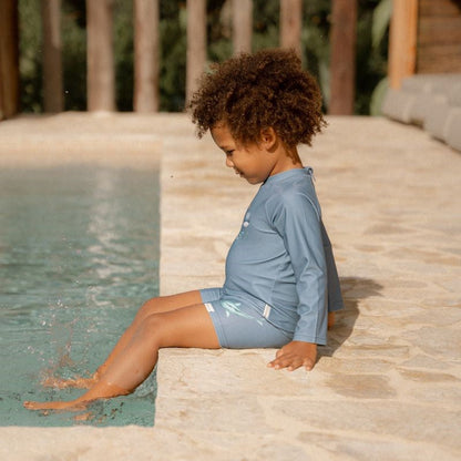 Boxer Ocean azul - Little Dutch