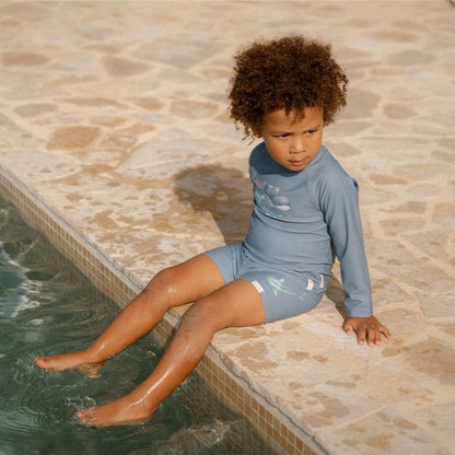 Boxer Ocean azul - Little Dutch