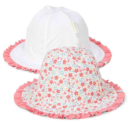 Gorro reversible Sunny Flowers - Little Dutch