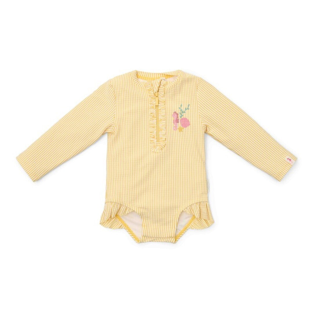 Bañador manga larga Amarillo - Little Dutch