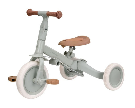 Triciclo con barra verde - Little Dutch