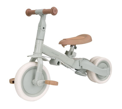 Triciclo con barra verde - Little Dutch