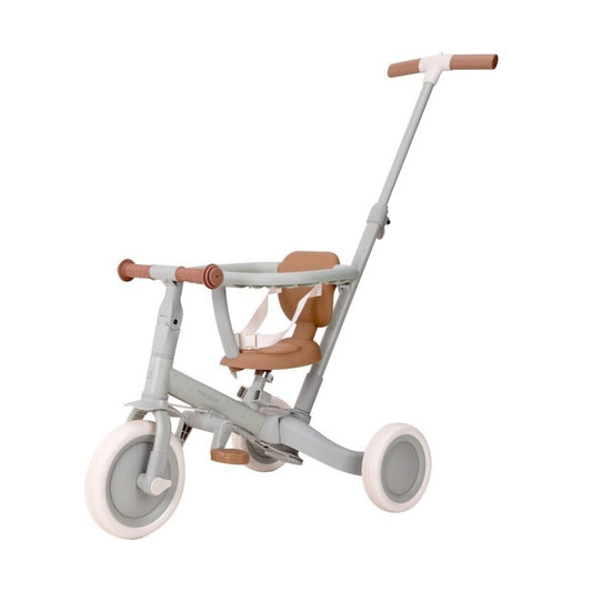 Triciclo con barra verde - Little Dutch