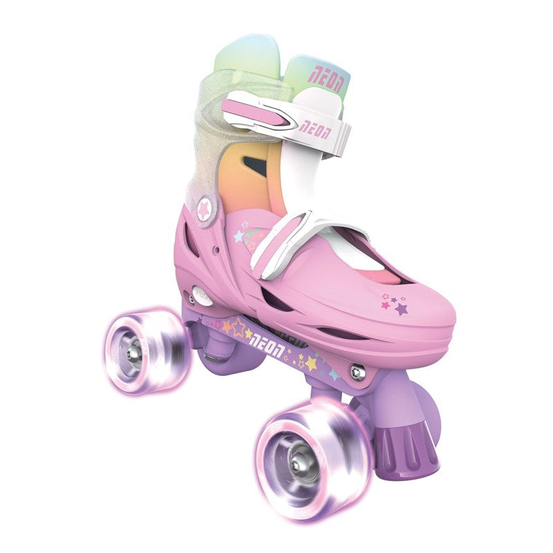 Patines Combo Neón Rainbow Talla 34-37 - Yvolution