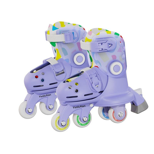 Patines Twista Lila Talla 30-34 - Yvolution