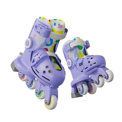 Patines Twista Lila Talla 30-34 - Yvolution