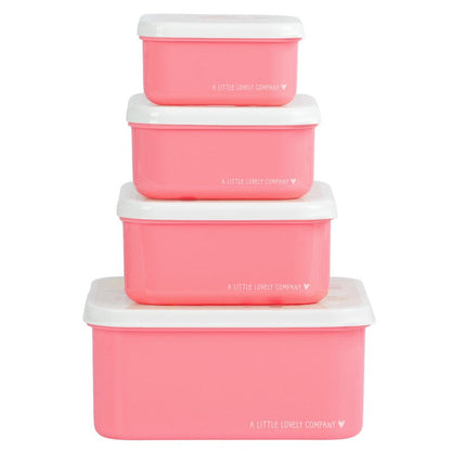 Set 4 cajitas almuerzo Helados - A Little Lovely Company