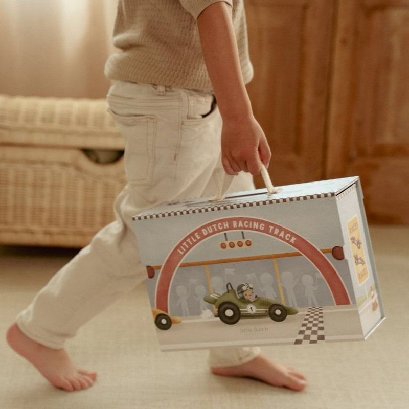 Caja con pista de carreras - Little Dutch