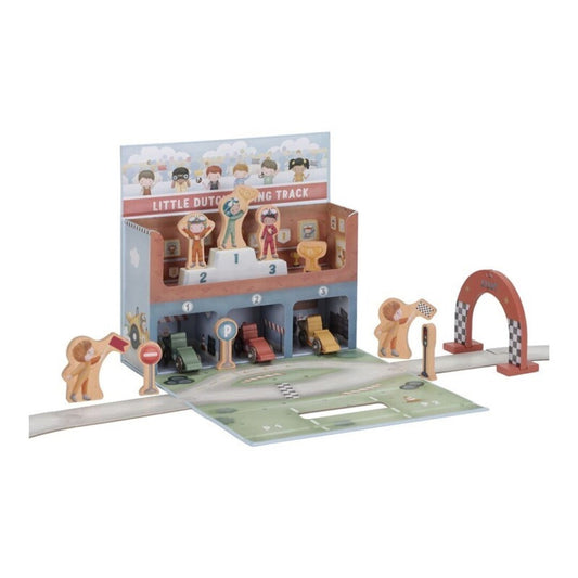 Caja con pista de carreras - Little Dutch