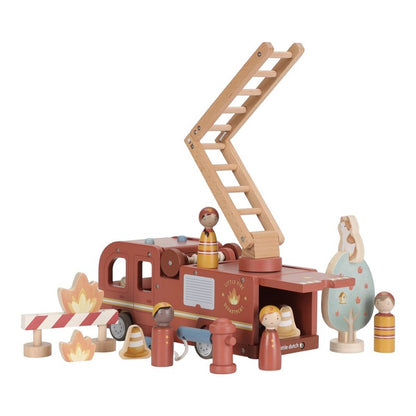 Set bomberos con camión - Little Dutch