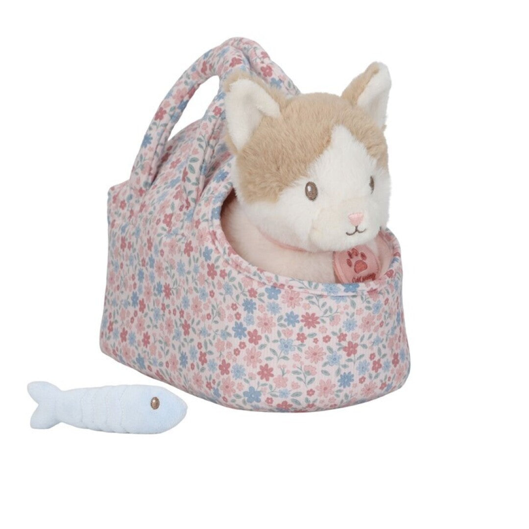 Gatito Peluche Marley con bolsa - Little Dutch