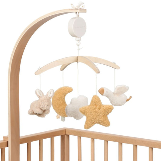 Móvil musical Madera Newborn Natural - Little Dutch