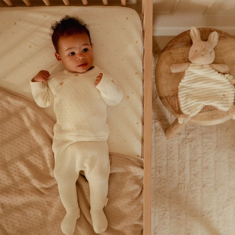 Doudou conejito Newborn Naturals - Little Dutch