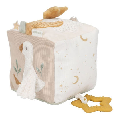 Cubo blandito actividades Newborn Naturals - Little Dutch