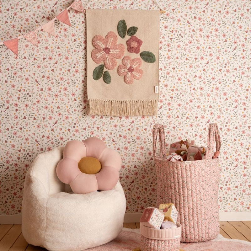 Cojín tejido Flor  - Little Dutch
