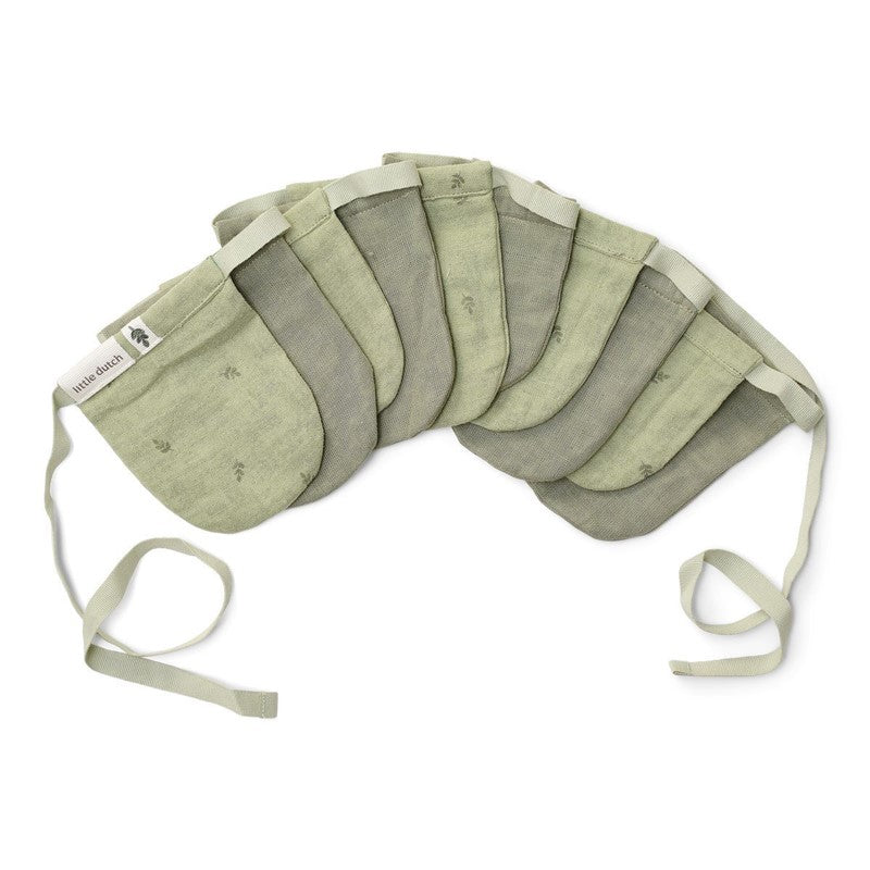 Guirnalda muselina Puro Sage - Little Dutch