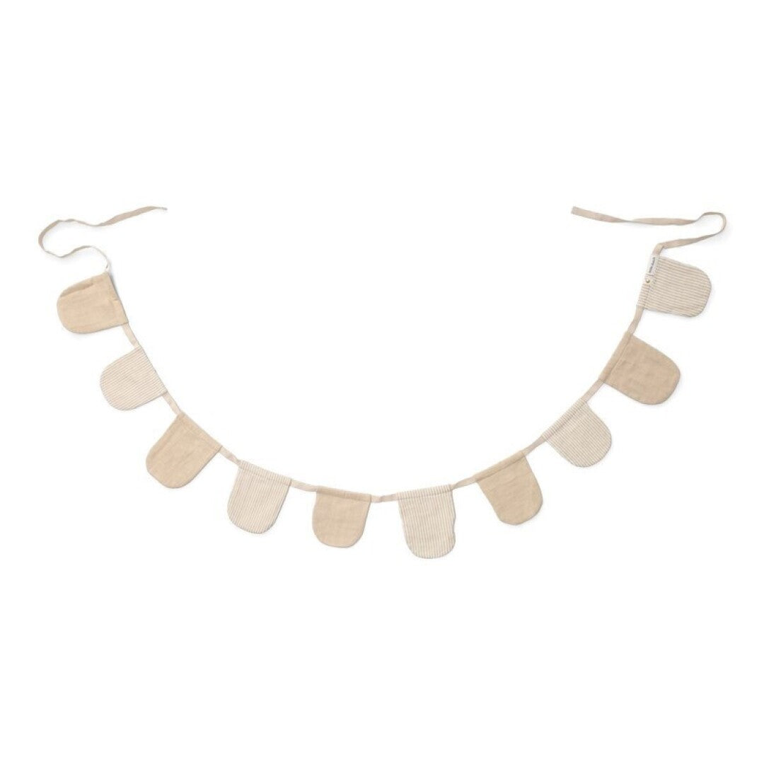 Guirnalda muselina Puro Beige Suave  - Little Dutch