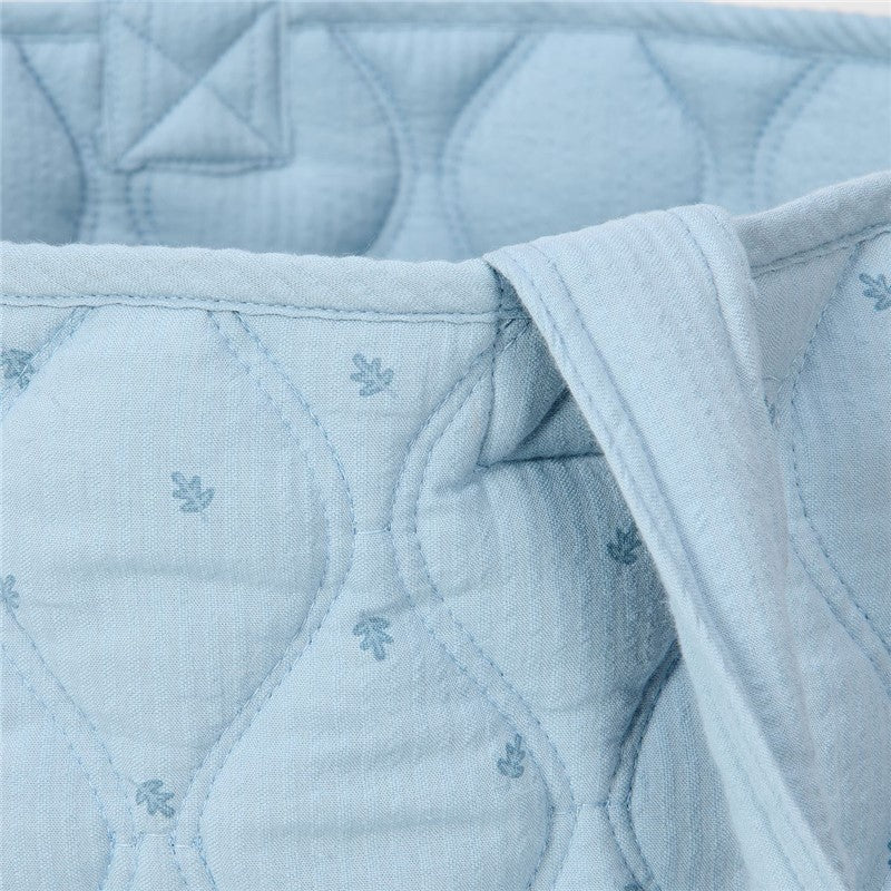 Cesto almacenamiento XL Puro Azul Denim - Little Dutch