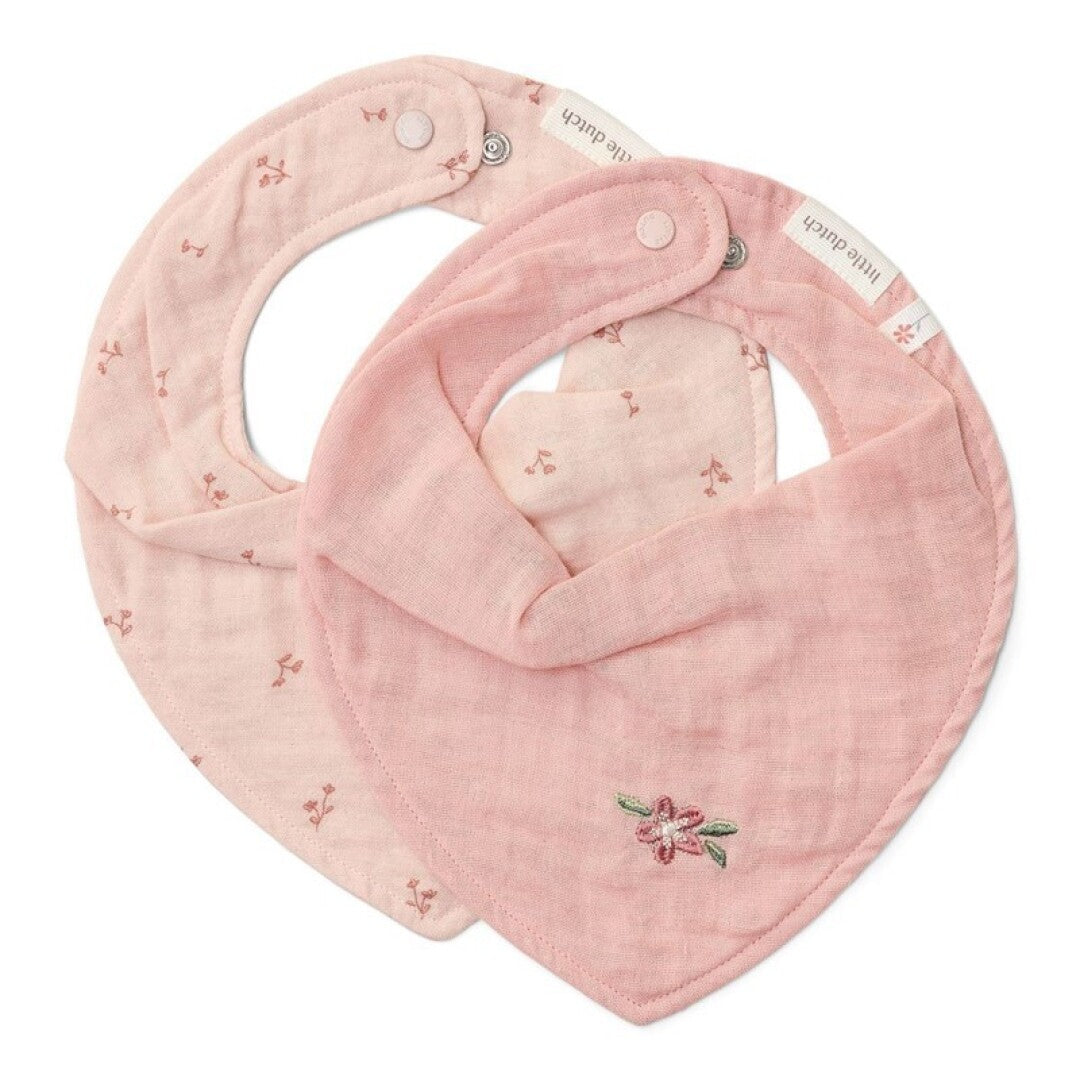 Set 2 bandanas muselina Puro Blossom - Little Dutch