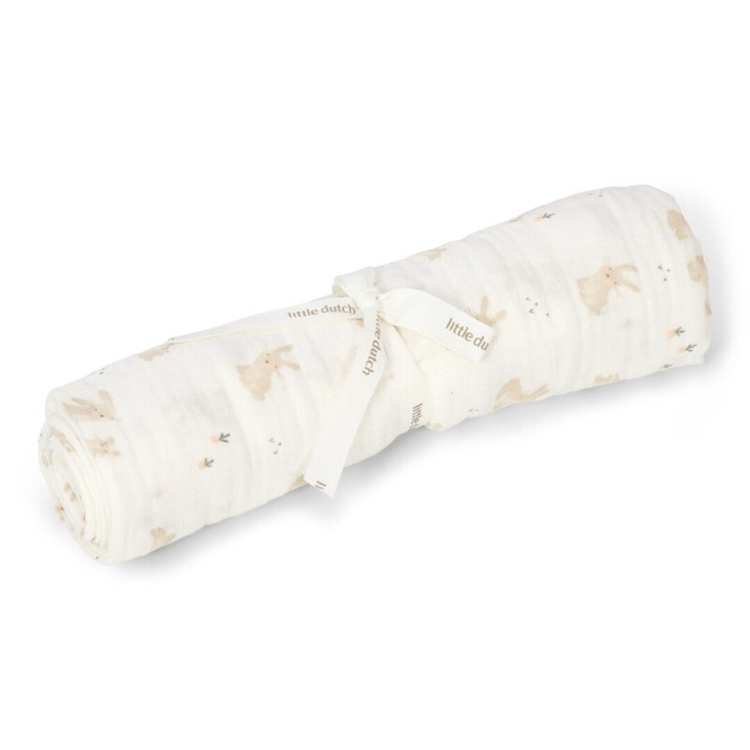 Muselina 120x120 Bab Bunny - Little Dutch