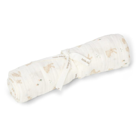 Muselina 120x120 Bab Bunny - Little Dutch