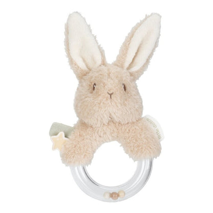 Sonajero anillo Conejito Newborn Narural - Little Dutch