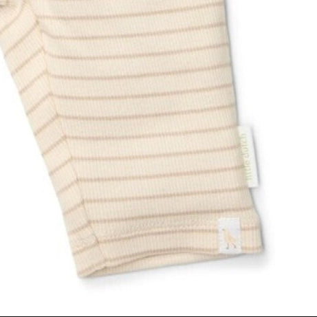 Conjunto body beige rayas - Little Dutch
