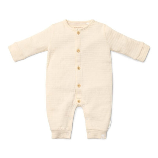 Pelele cierre delantero crema - Little Dutch