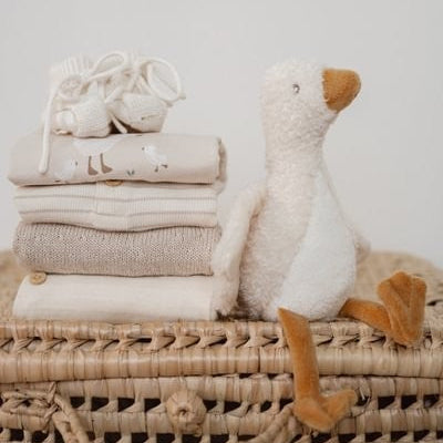 Oca Pequeña 17cm Newborn Natural - Little Dutch