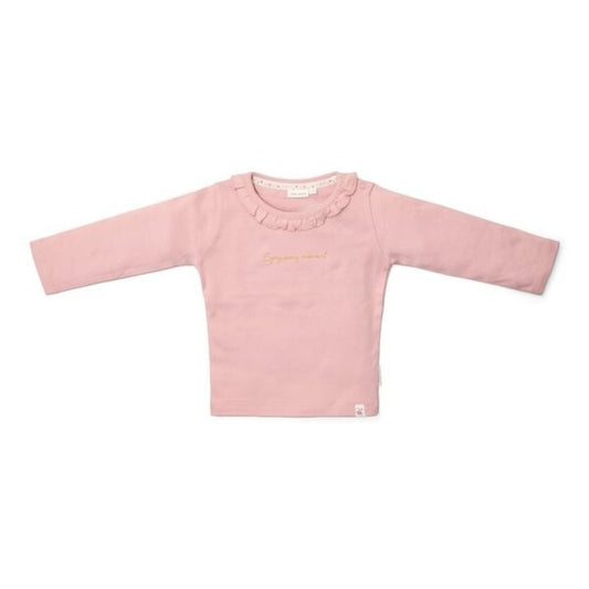Camiseta manga larga Rosa Velvet - Little Dutch