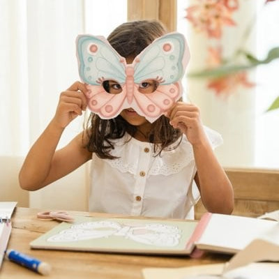 Libro recorta y pinta máscaras - Little Dutch