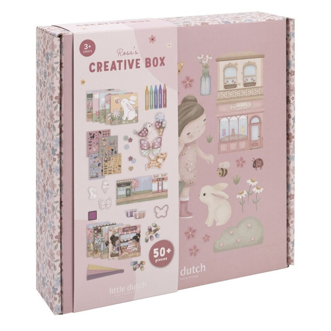 Caja creatividad Rosa XL - Little Dutch