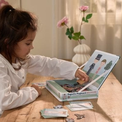 Puzzle magnético Jim y Rosa - Little Dutch