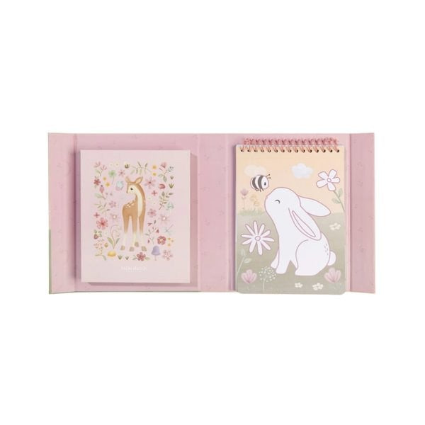Set para colorear Rosa Fairy Garden - Little Dutch