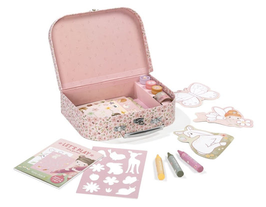 Maleta de creatividad Rosa Fairy Gardens - Little Dutch