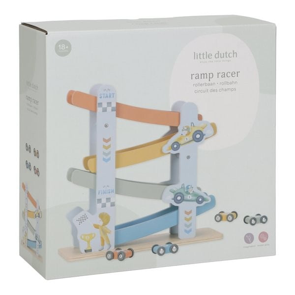 Rampa carreras Cars Azul News - Little Dutch