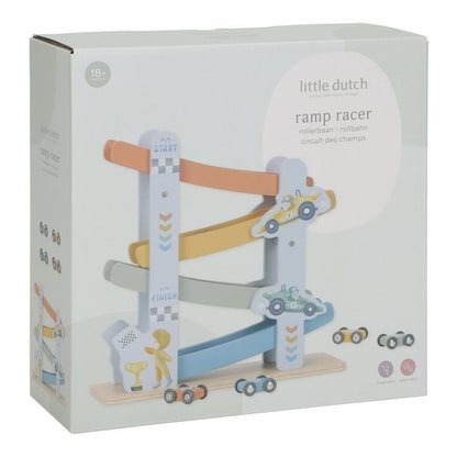 Rampa carreras Cars Azul News - Little Dutch