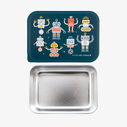 Caja Almuerzo de Acero Inoxidable Robots – A Little Lovely Company